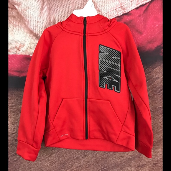 Nike Therma Dri Fit Jacket Hooded Sweatshirt 7 - Picture 2 of 8